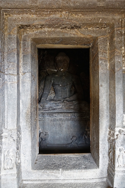 Grottes d'Ellora-Grottes bouddhistes-012